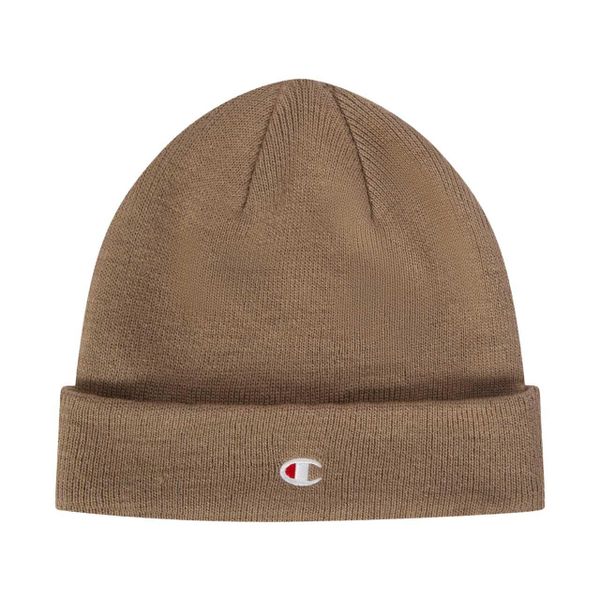 Czapka Champion Beanie Cap 806065. Czerwone czapki z daszkiem Champion, na jesień, bez wzorów, z materiału. Za 54.90 zł.