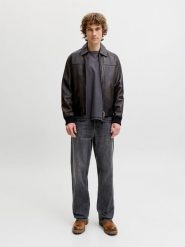 Jack & Jones Dżinsy - Regular fit - w kolorze antracytowym rozmiar: W29/L30. Czarne jeansy Jack & Jones, l. Za 139.95 zł.