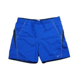 Męskie niebieskie szorty. Niebieskie krótkie spodenki sportowe Nike, l, bez wzorów. Za 51.08 zł.