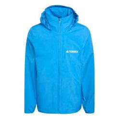 Kurtka wodoodporna adidas Terrex Multi Essentials 2. Niebieskie kurtki Adidas, l, bez wzorów, z materiału, bez kaptura. Za 294.50 zł.