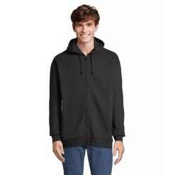 Bluza z kapturem i zamkiem błyskawicznym Sol's Carter. Białe bluzy z kapturem SOL'S, m, bez wzorów, z bawełny, z kapturem. Za 155.00 zł.