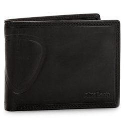 Duży Portfel Męski Strellson. Czarne portfele Strellson, bez wzorów. Za 159.99 zł.