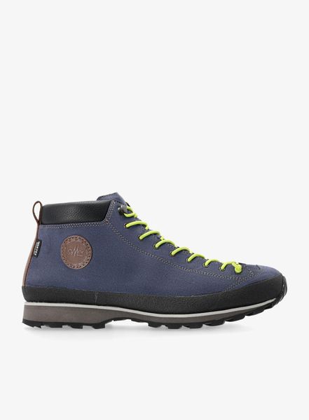 Buty outdoor Lomer Bio Naturale Mid MTX. Niebieskie buty turystyczne LOMER, bez wzorów, z gumy, przed kolano, bez zapięcia, outdoorowe. Za 459.99 zł.