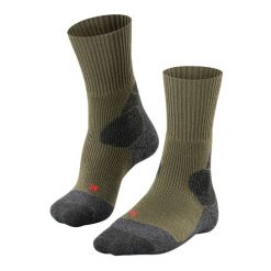 Skarpetki Falke TKX Expedition. Zielone skarpety Falke, bez wzorów, z elastanu. Za 189.50 zł.