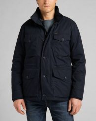 LEE WINTER FIELD JKT SKY CAPTAIN L88EOPHY 112141016. Płaszcze Lee, na zimę, l, bez wzorów, bez kaptura. Za 419.99 zł.