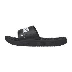 Klapki basenowe męskie Puma Softride Slide V. Białe klapki Puma, z materiału. Za 184.00 zł.
