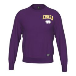 Bluza z okrągłym dekoltem Errea Graphic 51. Fioletowe bluzy ERREA, bez wzorów, z bawełny, bez kaptura. Za 190.50 zł.
