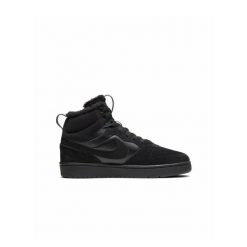 Buty sportowe sneakersy Nike COURT BOROUGH MID 2 BOOT BG. Czarne buty do koszykówki Nike, bez zapięcia, do koszykówki, nike court. Za 299.00 zł.