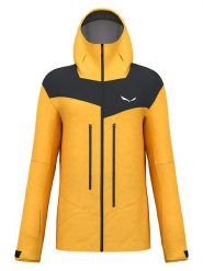 Salewa Kurtka trekkingowa "Ortles 3L Powertex" w kolorze żółtym rozmiar: S. Żółte kurtki outdoor i hardshell Salewa, l, bez wzorów, z materiału, bez kaptura. Za 704.47 zł.