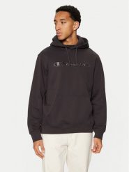 Champion Bluza 220271 Czarny Relaxed Fit. Czarne bluzy Champion, m, bez wzorów, z syntetyku, bez kaptura. Za 169.99 zł.