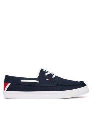 Tommy Hilfiger Tenisówki Th Boat Vulc Sneaker Canvas FM0FM05877 Granatowy. Niebieskie trampki Tommy Hilfiger, m, bez wzorów, bez zapięcia. Za 369.99 zł.