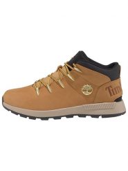 Timberland Skórzane buty trekkingowe "Sprint Trekker" w kolorze jasnobrązowym rozmiar: 42. Brązowe buty trekkingowe Timberland, bez wzorów, z materiału, bez zapięcia. Za 463.95 zł.