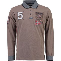 Koszulka polo w kolorze szarobrązowym. Koszulki polo marki Geographical Norway Men. W wyprzedaży za 99.95 zł.