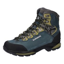 Buty trekkingowe męskie Lowa Camino Evo Gtx. Niebieskie trekkingi Lowa, bez wzorów, z materiału, za kostkę, bez zapięcia. Za 1,632.00 zł.