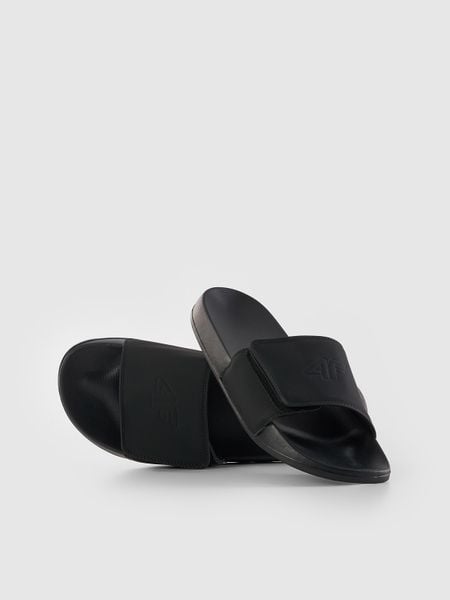 4F Klapki męskie - czarne 41. Czarne klapki 4F, z materiału. Za 69.99 zł.
