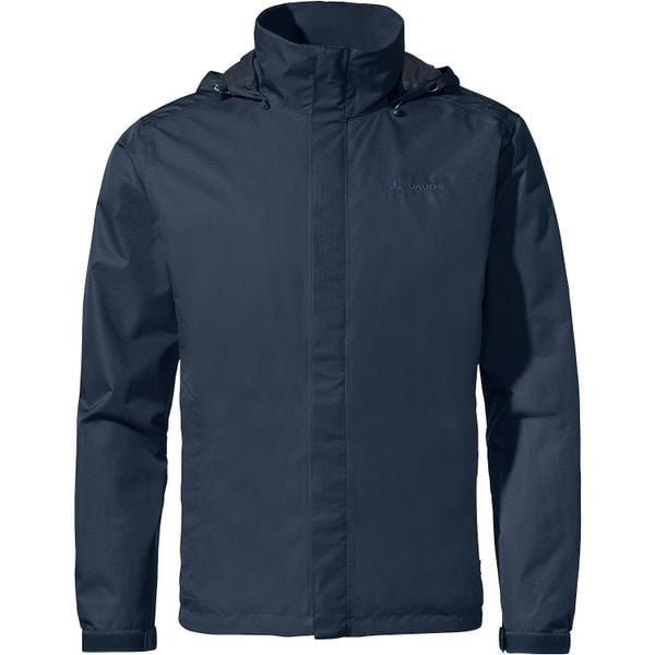 Kurtka przeciwdeszczowa męska Vaude Escape Light Jacket. Niebieskie kurtki Vaude, l, bez wzorów, z materiału, bez kaptura. Za 444.39 zł.