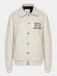 Richmond X Kurtka skórzana Sulza UMP24221GB Beżowy Regular Fit. Brązowe kurtki RICHMOND X, m, bez wzorów, ze skóry, bez kaptura. Za 869.99 zł.