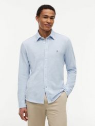 Tommy Hilfiger Koszula Mężczyźni Slim Fit Bawełna niebieski, XXL. Niebieskie koszule Tommy Hilfiger, m, bez wzorów, z bawełny, bez kołnierzyka, bez ramiączek. Za 409.95 zł.