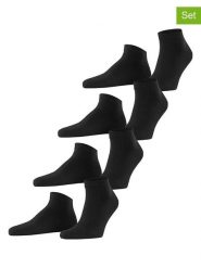 ESPRIT Skarpety (4 pary) "Solid" w kolorze czarnym rozmiar: 40-46. Czarne skarpety Esprit, bez wzorów. Za 37.12 zł.