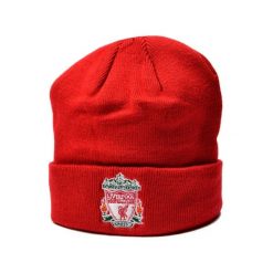 Czapka Liverpool FC - oficjalna licencjonowana. Czerwone czapki zimowe LIVERPOOL FC, bez wzorów. Za 119.00 zł.
