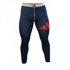 Legginsy bojowe adidas. Białe legginsy długie sportowe Adidas, m, bez wzorów, z materiału. Za 243.00 zł.