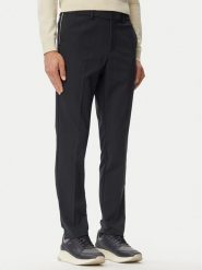 BOSS Chinosy Goc Swing 50564285 Granatowy Regular Fit. Niebieskie eleganckie spodnie Boss, m, z syntetyku. Za 699.99 zł.