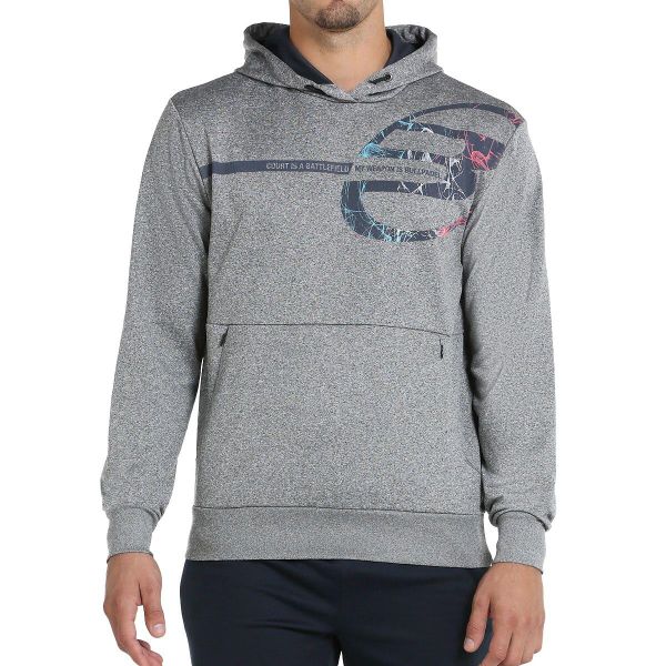 Sudadera Bullpadel Baiona. Szare bluzy bullpadel, bez wzorów, bez kaptura. W wyprzedaży za 180.35 zł.