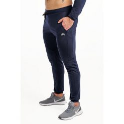 Spodnie fitness męskie Rough Radical Snappy. Niebieskie spodnie treningowe długie ROUGH RADICAL, m, bez wzorów. W wyprzedaży za 119.20 zł.