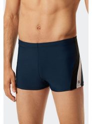 Schiesser Kąpielówki w kolorze granatowym rozmiar: L. Niebieskie kąpielówki Schiesser, l, bez wzorów, z materiału. Za 78.84 zł.