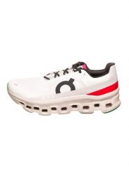 ON RUNNING Buty "Cloudmonster" w kolorze białym do biegania rozmiar: 46. Białe buty do biegania On Running, bez wzorów, bez zapięcia, do biegania. Za 591.60 zł.