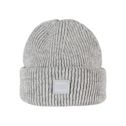 Czapka Urban Classics knitted wool. Szare czapki zimowe Urban Classics, bez wzorów, z wełny. Za 168.00 zł.