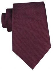 Męski Krawat - Chattier - Bordowy z Mikrostrukturą Tkaniny. Czerwone krawaty i muchy Chattier, bez wzorów, z tkaniny. Za 55.00 zł.