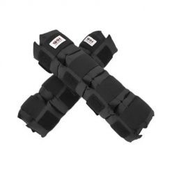 Getry chłodzące dla koni Hispano Hipica. Czarne legginsy długie sportowe HISPANO HIPICA, bez wzorów, z neoprenu, do jazdy konnej. Za 338.50 zł.