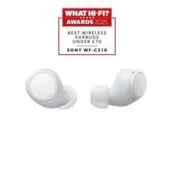 Słuchawki bezprzewodowe Sony WF-C510 Białe. Białe słuchawki bezprzewodowe Sony. Za 271.99 zł.
