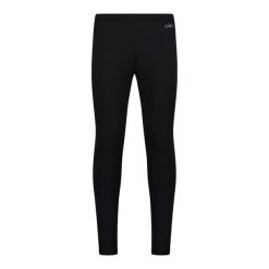 Legginsy CMP. Czarne legginsy długie sportowe CMP, m, bez wzorów, z dresówki. Za 209.00 zł.