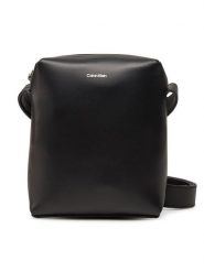 Calvin Klein Saszetka Ck Premium Leather Reporter S K50K512887 Czarny. Czarne saszetki i nerki CALVIN KLEIN, bez wzorów, ze skóry. Za 449.99 zł.