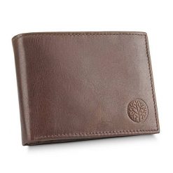 Portfel skórzany BPM-VTCC-61 c. brązowy. Brązowe portfele Betlewski, bez wzorów, ze skóry. Za 139.99 zł.