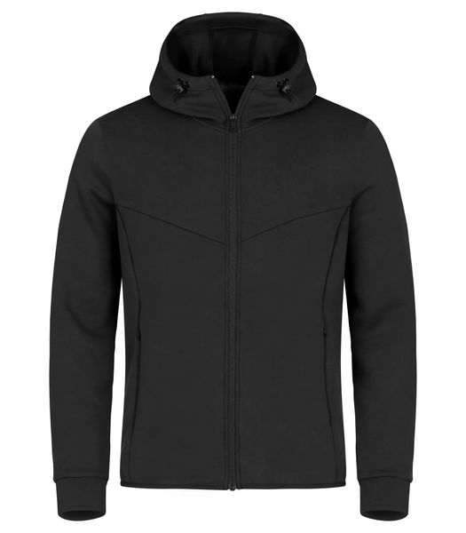 Clique Hayden kurtka z kapturem z tkaniny air-layer, czarna – Black. Czarne kurtki CLIQUE, m, bez wzorów, z elastanu, z kapturem. Za 248.45 zł.