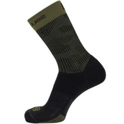 Skarpety Unisex Dla Dorosłych X Ultra Mid Cut. Zielone skarpety Salomon, bez wzorów. Za 124.99 zł.