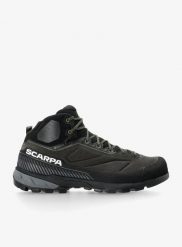 Buty podejściowe męskie Scarpa Rapid XT Mid GTX. Czarne buty turystyczne Scarpa, bez wzorów, z gore-texu, bez zapięcia, trekkingowe, gore-tex. Za 714.49 zł.