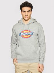 Dickies Bluza Icon Logo DK0A4XCBGYM Szary Regular Fit. Szare bluzy Dickies, l, bez wzorów, z syntetyku, bez kaptura. Za 219.99 zł.