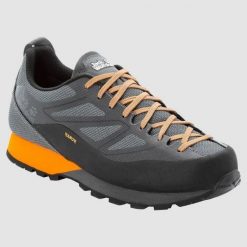 Buty do chodzenia męskie Jack Wolfskin Scrambler 2 Low Texapore. Brązowe buty trekkingowe Jack Wolfskin, bez wzorów, z materiału, bez zapięcia. Za 595.55 zł.