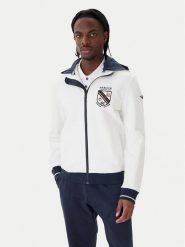 Aeronautica Militare Bluza 261FE2096UF00674 Biały Regular Fit. Białe bluzy Aeronautica Militare, m, bez wzorów, z bawełny, bez kaptura. Za 749.99 zł.