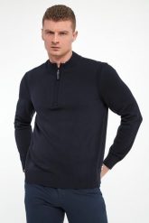 Sweter męski z wełną Steffen BRAX. Swetry nierozpinane Brax, m, bez wzorów, z wełny, bez kołnierzyka, bez ramiączek. Za 699.00 zł.
