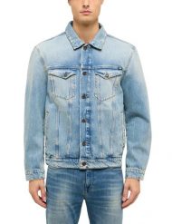 Męska Kurtka Jeansowa Mustang Style Dallas Jacket Denim Blue 1017682 5000 572. Niebieskie kurtki Mustang, m, bez wzorów, z denimu, bez kaptura. Za 199.99 zł.