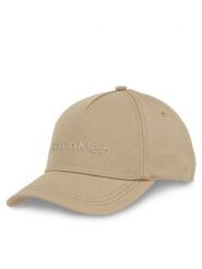 Calvin Klein Czapka z daszkiem Ck Must Bb Cap K50K511987 Beżowy. Brązowe czapki z daszkiem CALVIN KLEIN, bez wzorów, z bawełny. Za 129.99 zł.