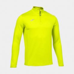 Bluza do biegania męska Joma Running night. Żółte bluzy Joma, m, bez wzorów, z poliesteru, bez kaptura. Za 95.99 zł.
