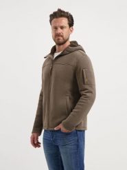 TRAVELIN' Kurtka polarowa w kolorze beżowym rozmiar: 3XL. Brązowe kurtki Travelin', xl, bez wzorów, z polaru, bez kaptura. Za 239.99 zł.