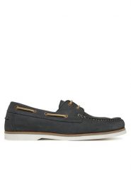 Marc O'Polo Półbuty RR1M3033 Granatowy. Niebieskie eleganckie półbuty Marc O'Polo, bez wzorów, ze skóry, bez obcasa, bez zapięcia. Za 409.99 zł.