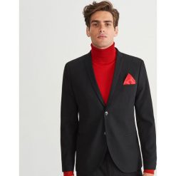 Marynarka garniturowa SUPER SLIM FIT - Czarny. Marynarki marki Reserved. Za 249.99 zł.